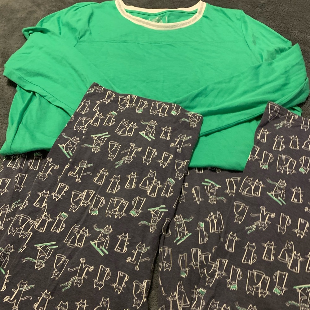 Women’s SO XL Cat Pajama Set